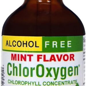 Herbs Etc. ChlorOxygen Chlorophyll Concentrate – Highly-Concentrated Energy Support – Aids Healthy Blood Circulation – Natural Vitality Support – Alcohol-Free – Mint, 2 fl oz (About 132 Servings)
