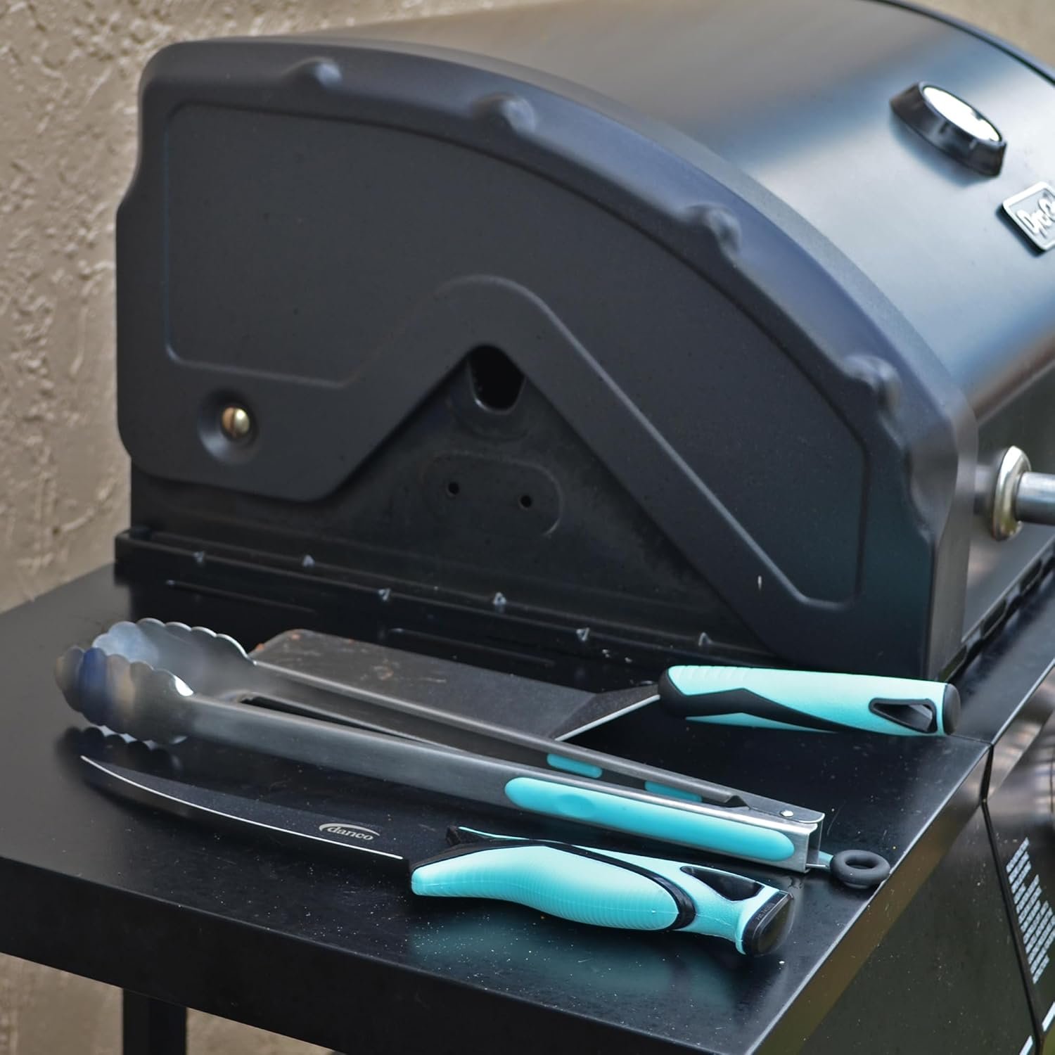 Pro Series 4 Piece Grilling Kit | German G4116 Stainless Steel 7" Flex Fishing Fillet Knife, Stainless-Steel Tongs and Spatula, danco Apron, Fish Cleaning, BBQ Kit, Grilling Combo - Image 6