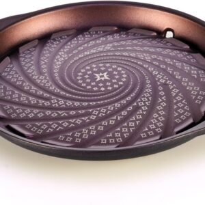 TECHEF – Stovetop Indoor Korean BBQ Nonstick Grill Pan, KBBQ Grill Pan, PFOA-Free, Dishwasher Oven Safe, Made in Korea