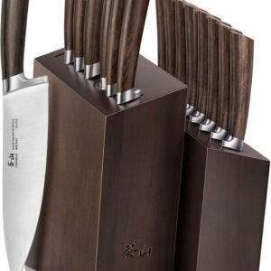 Cangshan A Series Swedish Steel Forged 16 Piece Knife Block Set