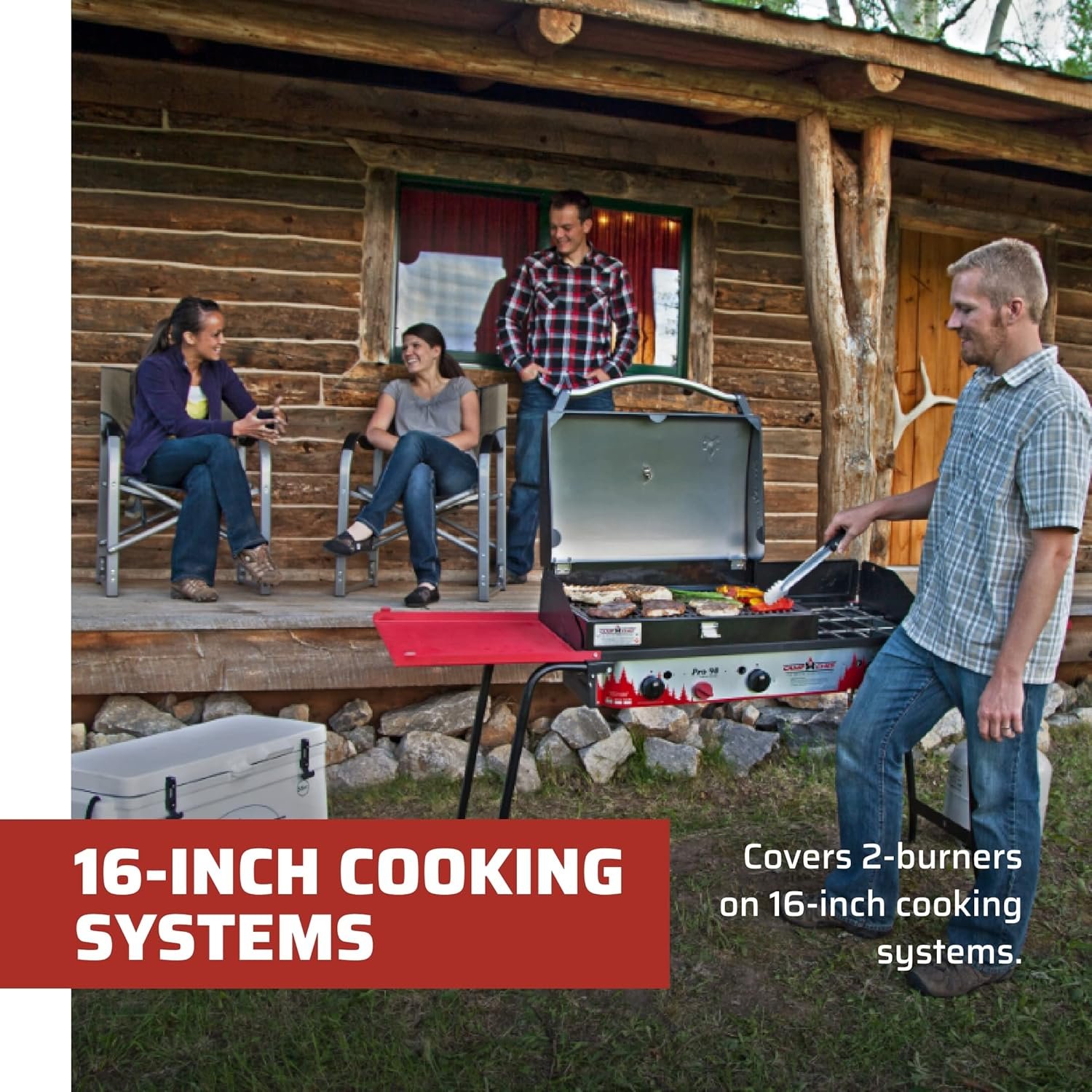 Camp Chef Deluxe BBQ Grill Box - Outdoor Grill Box for Grill Accessories - 24" x 16" - Image 4