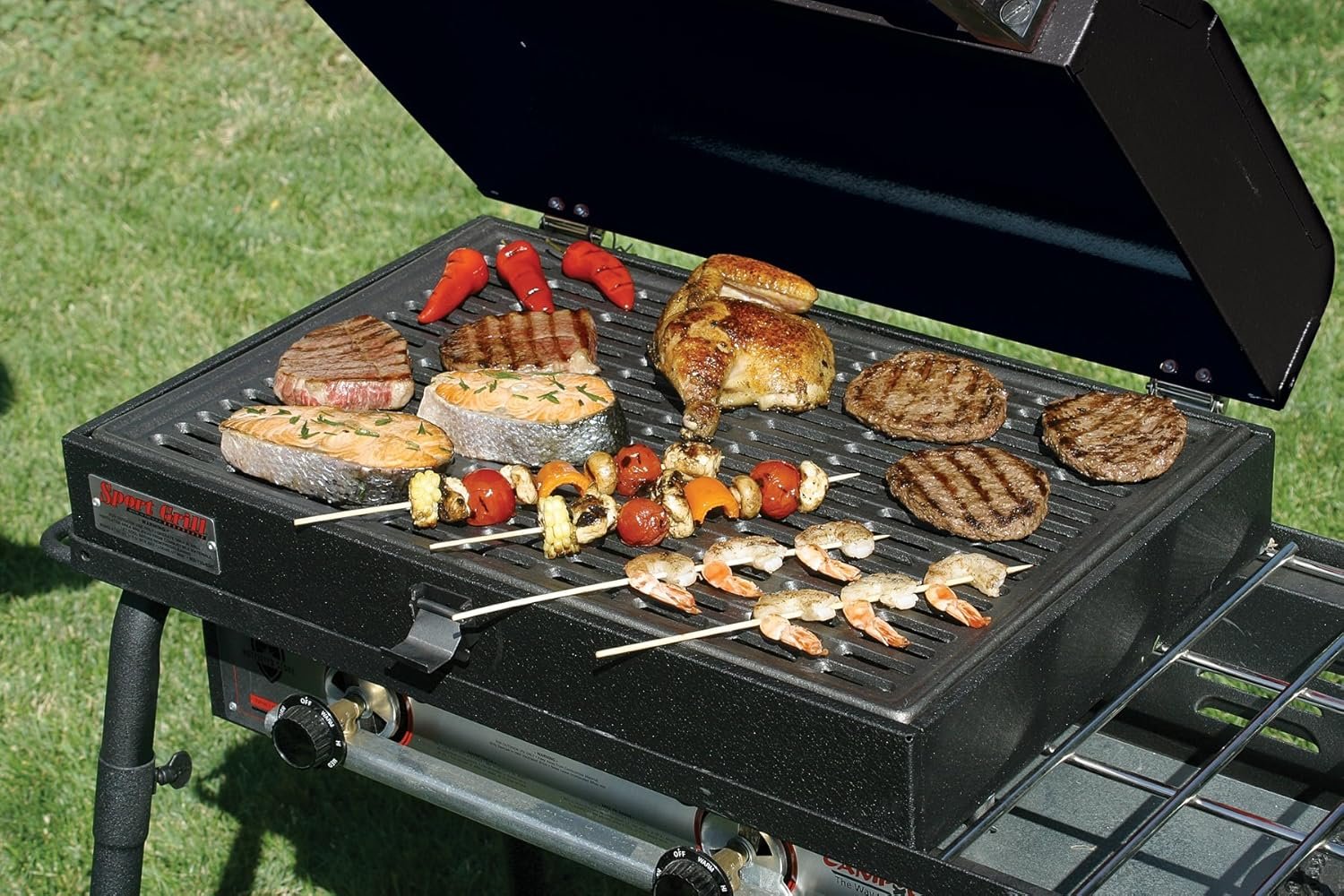 Camp Chef Deluxe BBQ Grill Box - Outdoor Grill Box for Grill Accessories - 24" x 16" - Image 2