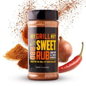 Hey Grill Hey | Sweet Rub | BBQ Rub | Sweet Seasoning for Grilling Pork, Chicken, Fish, Beef, Veggies, and More | NBBQA Award Winning Barbecue Seasoning | 11.7oz