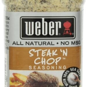 Weber Steak N’ Chop Seasoning, 8.5 Ounce Shaker