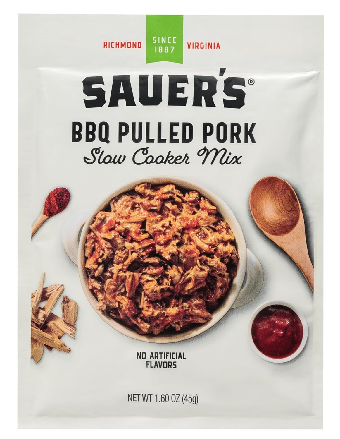 Sauer's BBQ Pulled Pork Slow Cookers, 1.60 Ounce (Pack of 1)