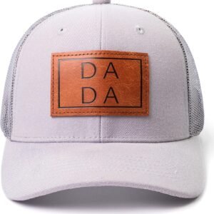 Dada Hat for Men, Funny Dad Hat Fathers Day Birthday Gifts for Dada Papa from Daughter Son Black Cap