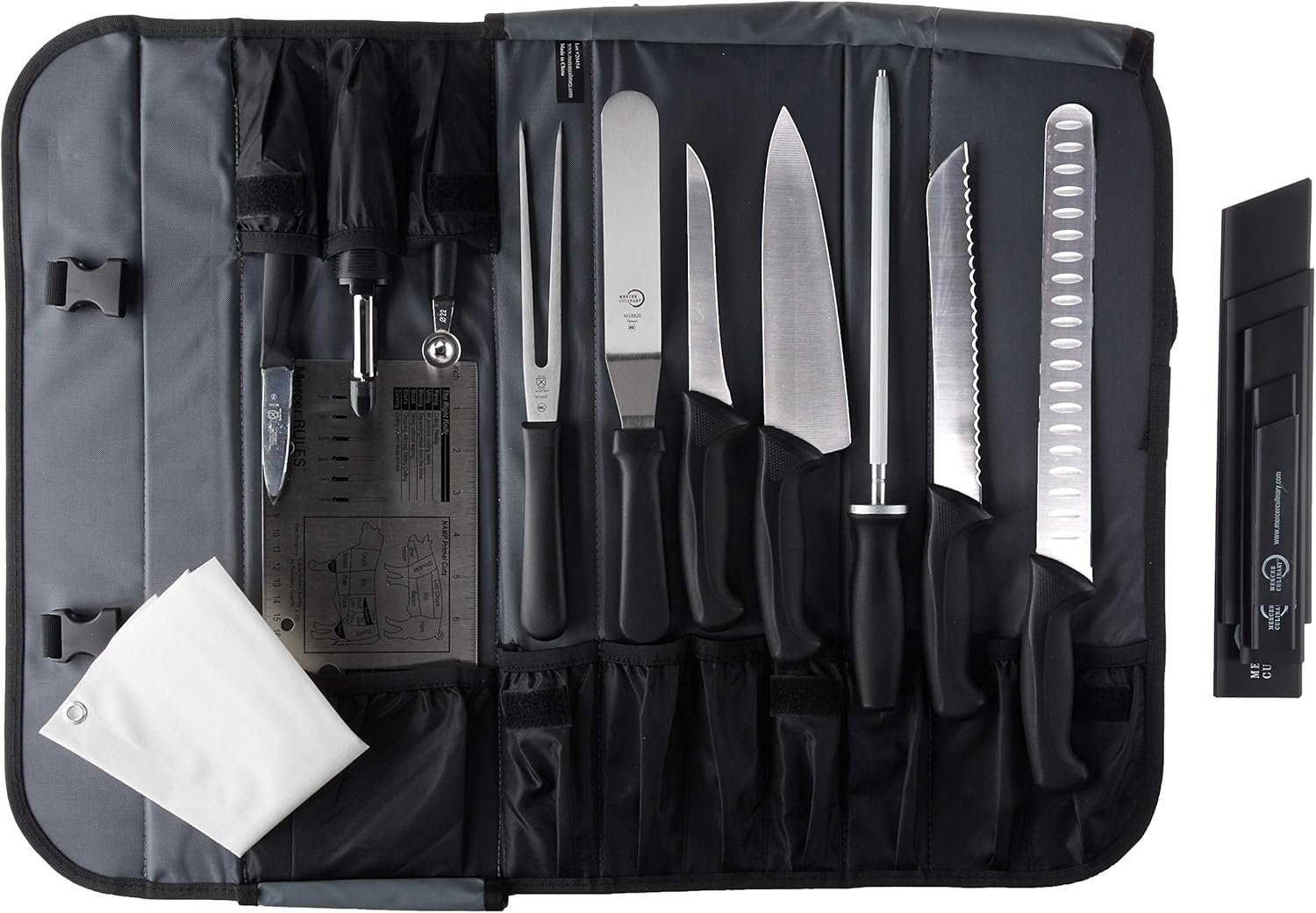 Mercer Culinary Partners in Education 23-Piece Millennia Culinary School Kit,Black - Image 5