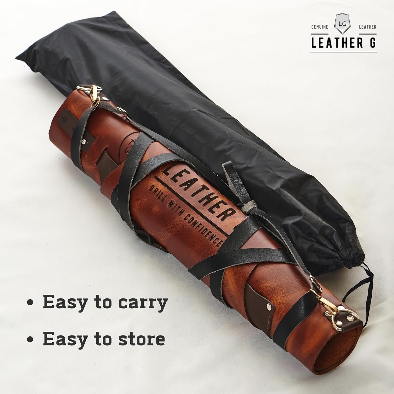 Leather Apron for Men: Grill, BBQ, Pitmaster, Chef, Bartender - Handcrafted Leather Apron – Durable and Stylish - Image 8