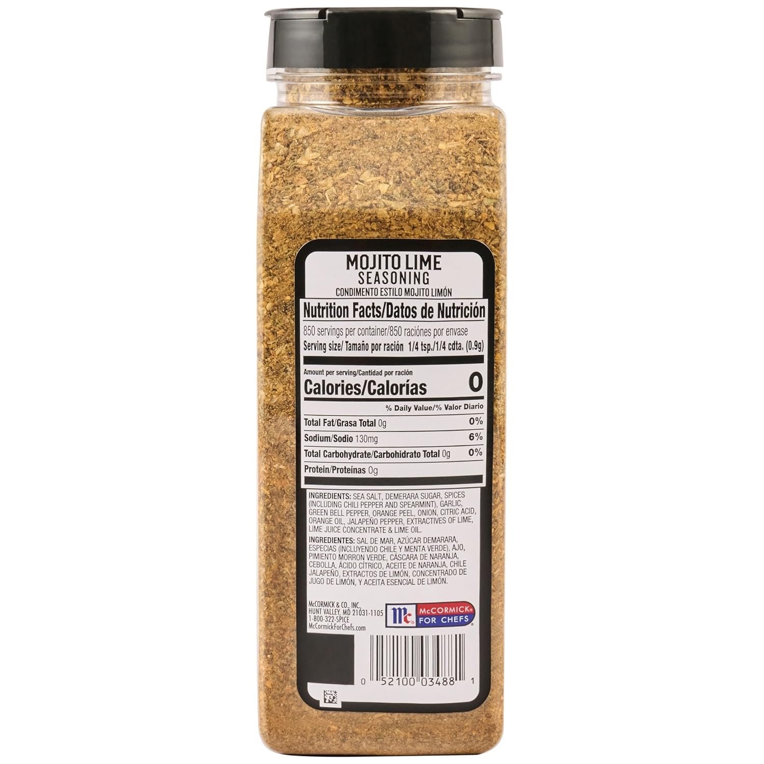 McCormick Grill Mates Mojito Lime Seasoning, 27 oz - One 27 Ounce Container of Mojito Seasoning, Perfect on Shrimp Tacos, Chicken Wings, Lamb Chops and More - Image 3