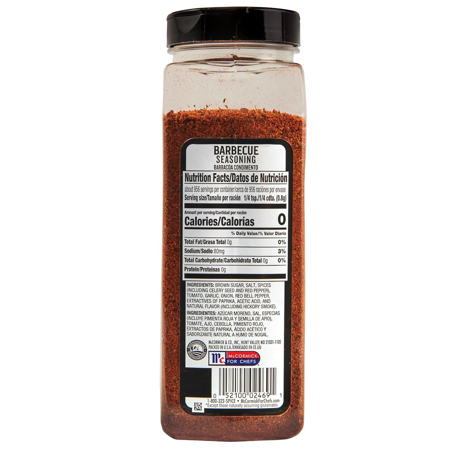 McCormick Grill Mates Barbecue Seasoning, 27 oz - One 27 Ounce Container of Barbecue Rub, Perfect for Proteins, Vegetables and Fruits - Image 3