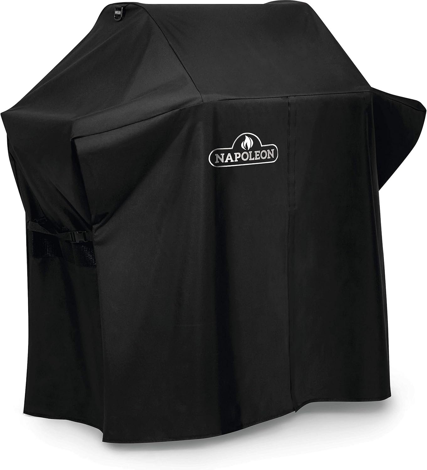 Napoleon Premium BBQ Grill Cover For Small BBQ Grills, Fits Napoleon Rogue 365 Series, Black Cover, Water Resistant, UV Protected, Air Vents - Image 2