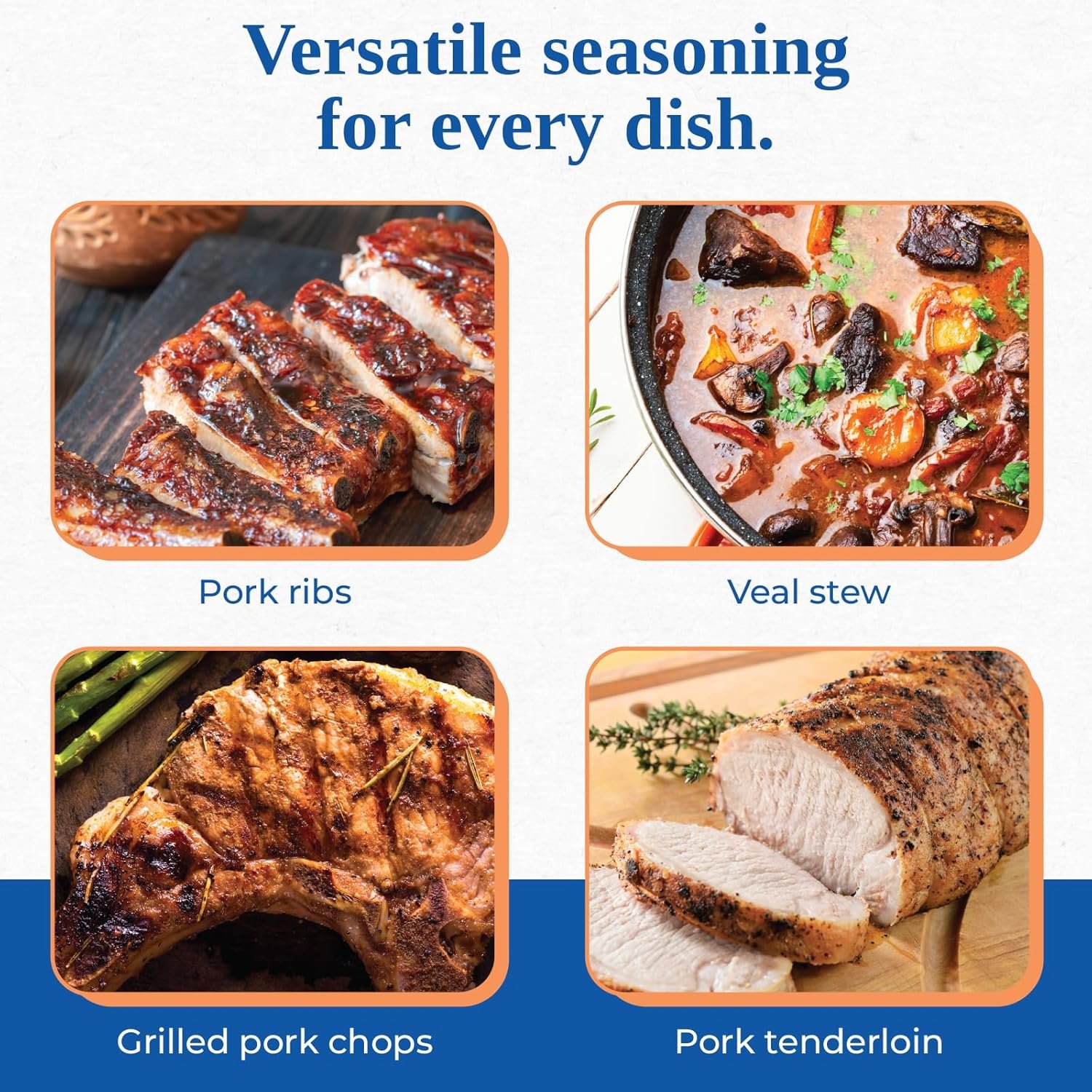 Chef Paul Magic Seasoning Blends Pork & Veal Magic | Bold & Smoky Seasoning | Perfect for BBQ, Grilling, and Roasting | All Purpose Seasoning Blend for Pork, Veal & Lamb | 2 oz (Pack Of 1) - Image 5