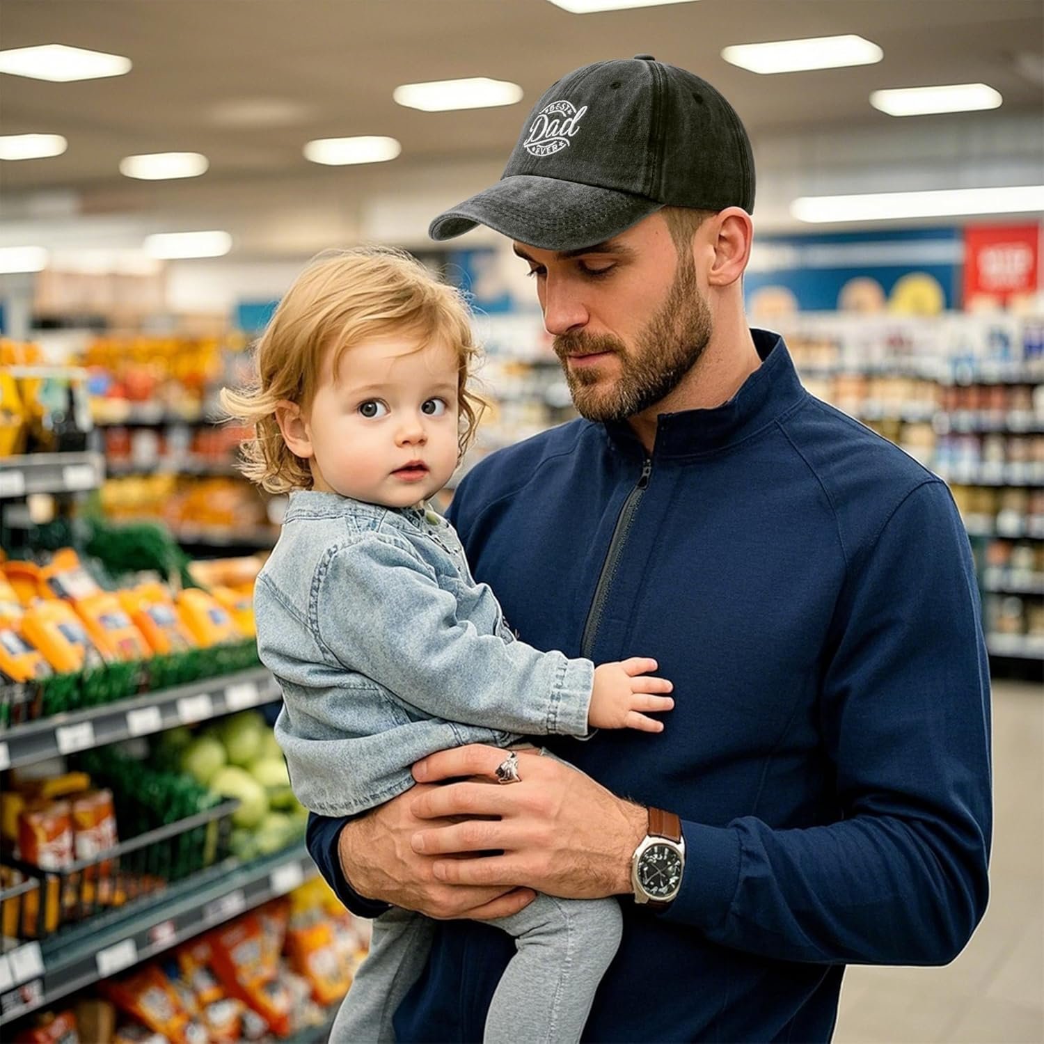 Cotton Baseball Cap Adjustable Mens Gifts Ideas for Birthday - Image 5