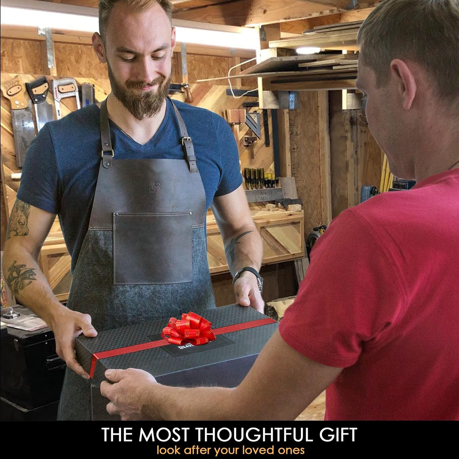 BeaverCraft Deluxe Wood Carving Kit S50X - Wood Carving Tools Wood Carving Set - Spoon Wood Carving Knives Tools Set - Whittling Kit Knife Woodworking Kit for Beginner and Profi (Brown) - Image 8