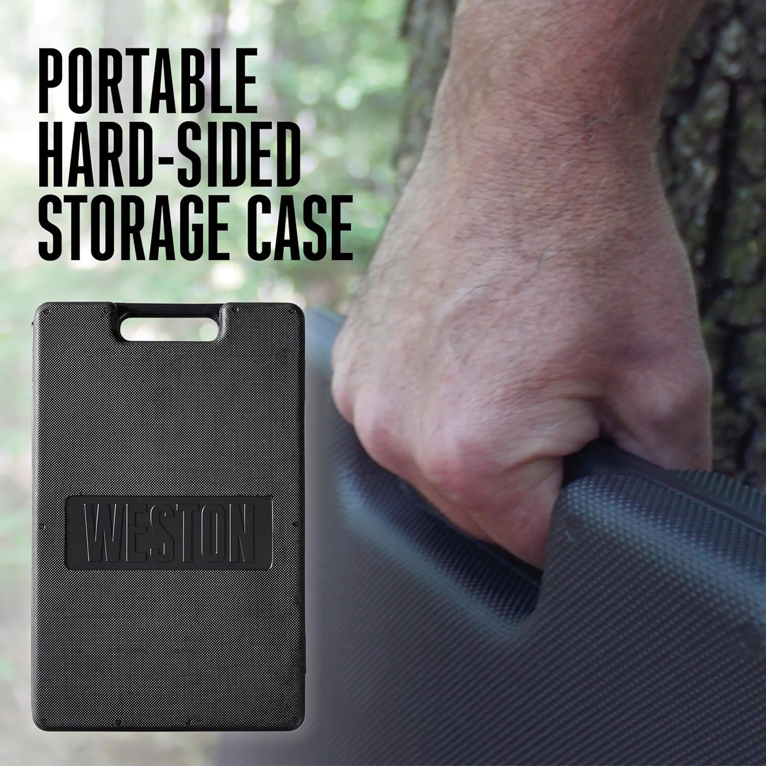 Weston 10-Piece Game Processing Knife Kit, 8" Butcher, 6" Cleaver, 5.3" Fillet, and 4.2" Skinning Knives, Adjustable 12.25" Butcher Saw, Sharpener, Shears & Storage Case, Stainless Steel (83-7001-W) - Image 6