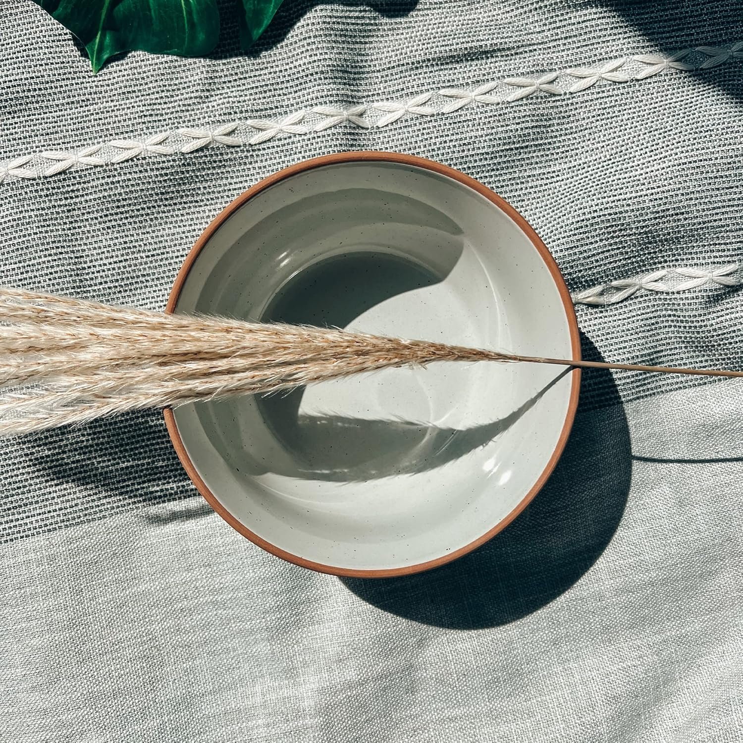 Mora Ceramic Bowls For Kitchen, 28oz - Bowl Set of 4 - For Cereal, Salad, Pasta, Soup, Dessert, Serving etc - Dishwasher, Microwave, and Oven Safe - For Breakfast, Lunch and Dinner - Earl Grey - Image 6