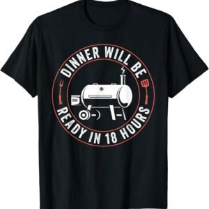 Bbq Dad Funny Smoking Meat Smoker Barbecue Dad Apparel T-Shirt