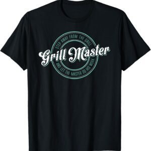Mens Funny BBQ Grill Master Tee T-Shirt