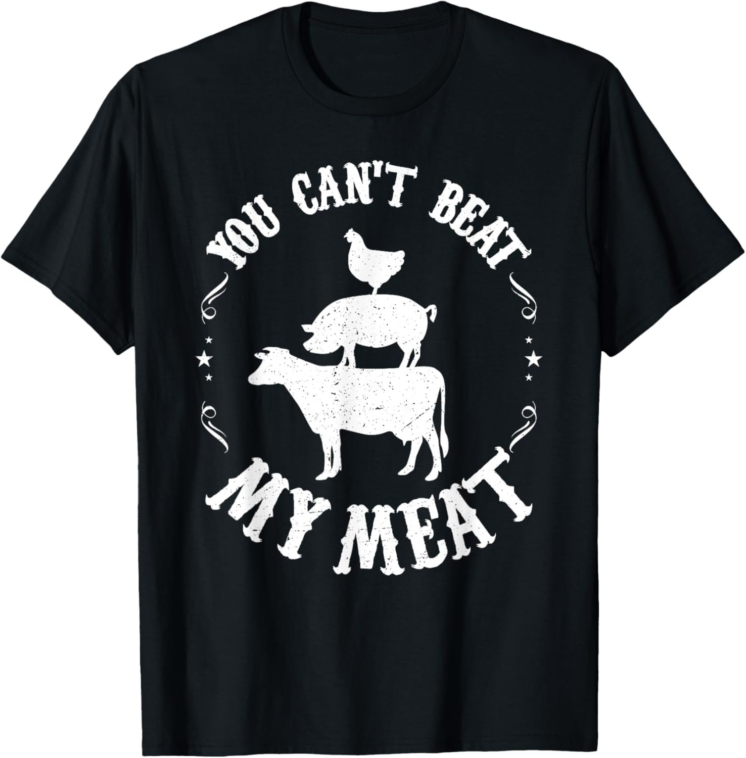 Inappropriate Funny BBQ Grill Lover Pitmaster Dad Gift Idea T-Shirt