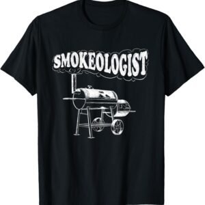 Smokeologist – Funny Pitmaster BBQ Smoker Grilling T-Shirt