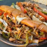 Salmon Philly Cheesesteak | Seafood Sandwich