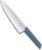 Victorinox Swiss Modern Chef’s Knife – Kitchen Knife for Cutting Meat, Fruit & Vegetables – Premium Kitchen Accessories – Blue Handle, 8″