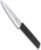 Victorinox Swiss Modern Chef’s Knife – Kitchen Knife Perfect for Peeling & Core Removal – Cooking Knife for Kitchen Accessories – Pointed Blade, Black Handle, 6″