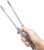 JETKONG Stainless Steel Kitchen Tongs, Serving Tongs for Cooking, 10.6″ Metal Food Tongs with Non-Slip Comfort Grip, Non-Stick Cooking Tongs Heat Resistant BBQ Tong Grill Tong for Barbecue Grilling