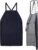 Fullsheild Denim Work Apron with 6 Tool Pockets, 15oz Onesize Heat & Flame Resistant Welding Apron, Flame Retardant Heavy Duty BBQ 24″ x 40″