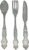 Large Galvanized Metal Fork, Spoon, Knife Farmhouse Wall Decor Set: Rustic Charm Meets Practical Elegance in These Oversized Wall Hanging Utensils, 21 Inches Long