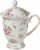 Ceramic Mug,Fine Bone China Tea Cup, Tea Mugs for Women, Tea Cup with Lid, Suitable for Making Tea, Cold Drinks, Hot Drinks, Coffee, Etc, 10 oz