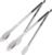 Kona Premium Stainless-Steel Locking Grill Tongs [Set of 2] 18 inch, Sturdy, Heavy Duty Tongs – Great for Cooking, Grilling, and Barbecue (BBQ)
