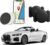 Mini Hidden GPS Tracking Device for Vehicles, Cars etc, Hidden GPS Car Tracking Device with Magnetic Waterproof Case, Running in Apple FIND My, No Extra Monthly fee (White Black)