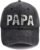 Grill Papa Hats, BBQ Accessories for Dad Father Grandpa Gifts, Adjustable Embroidered Cotton Men Baseball Caps