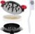 Chicken Shredder Tool Twist Meat Shredder Chicken Breast Shredder Large-Shredding Tools with Stainless Steel Spikes Chicken Breast, Pulled Pork, Beef (Red&Black)