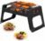 Small Grill,Portable Charcoal Grills, Foldable Barbecue Grill for Outdoor Camping Barbecues Grilling Cooking Camping Hiking Picnics Travel Garden Beach Party