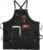 Cross-Back Chef Aprons for Men Women with Pockets,Cotton Canvas Adjustable Cooking Work Apron for Kitchen