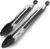 Tribal Cooking Stainless Steel Tongs – 9″ and 12″ With Silicone Tips, Locking BBQ Tongs