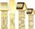 24-Piece Gold Silverware Set with Steak Knives Spoons and Forks for 6, Stainless Steel Flatware Cutlery Eating Utensils Sets,Polished Tableware for Home Kitchen Restaurant Wedding