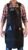 ecoZen Waxed Canvas Welding Apron with Kevlar Thread – Heat and Chemical Resistant, Fully Adjustable to Comfortably Fit Men and Women, 27 x 34 inches, Heavy Duty Tool Apron – Black, Size S to XXL