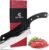 Butcher Knife Forged Chef Meat Cleaver Kitchen Knife for Meat Cutting Slicing Knife Serbian Chef Knife,with Wood Handle and Gift Packaging