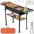 Portable Charcoal Grill – 26 Inch Folding BBQ Grills Hibachi Grill barbecue Grills Outdoor Cooking for Backyard Camping Travel Party Picnic Thanksgiving, With Storage Bag