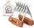 Meat Shredder Claws – Stainless Steel Meat Claws for Pulled Pork, Shredded Chicken, Bear Claws for Shredding Meat, Grill, BBQ Smoker Accessories, Grilling Gifts, Stocking Stuffers for Men