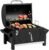 Royal Gourmet CD1519 Portable Charcoal Grill with Warming Rack, Tabletop Charcoal Grill with 303 Sq. In Cooking Area for Outdoor Camping and Picnic Grilling, Black