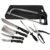 Weston 10-Piece Game Processing Knife Kit, 8″ Butcher, 6″ Cleaver, 5.3″ Fillet, and 4.2″ Skinning Knives, Adjustable 12.25″ Butcher Saw, Sharpener, Shears & Storage Case, Stainless Steel (83-7001-W)