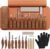 RexTact Wood Carving Kit Deluxe Hand Carving Tool Set, 16 Wood Whittling Kit High-Carbon Steel, Wood Art Tools 8 Whittling Knives & 4 Detail Carving Knives for Beginner &Professional Christmas Gift