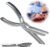Rib Prep Pro, Stainless Steel Rib Membrane Remove Tool Kit, BBQ Rib Skinner Skin Removal Tool with Arc Clamp & Non-Slip Grip for Easy Membrane Removal, Kitchen Gadget for Barbecue Enthusiasts (1 PC)