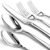 Silverware Set for 6, Heavy Duty Stainless Steel Cutlery Set Flatware Set,30 Piece Premium Silverware, Mirror Polished Modern Cutlery include Fork Knife Spoon Set,Dishwasher Safe