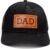 PAUPPY Dad Hat Gifts for Father’s Day,New Grandpa Gifts Mesh Trucker Hat Golf Hat Leather Patch Hat for New Dad Baseball Caps