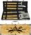 Grill Tool Set, Wooden Grilling Accessories, Heavy Duty Stainless Steel BBQ Grill Tools Set for Outdoor Grill with Spatula, Tongs Aluminum Case for Camping Backyard Barbecue, Grill Set for Men Women